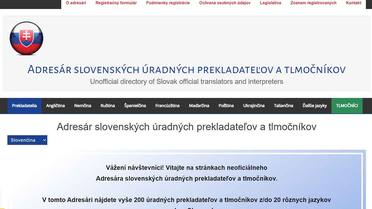 webstránka